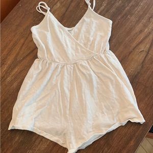 America. Eagle white romper